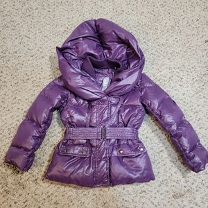Add Down Kids Purple Puffer Jacket